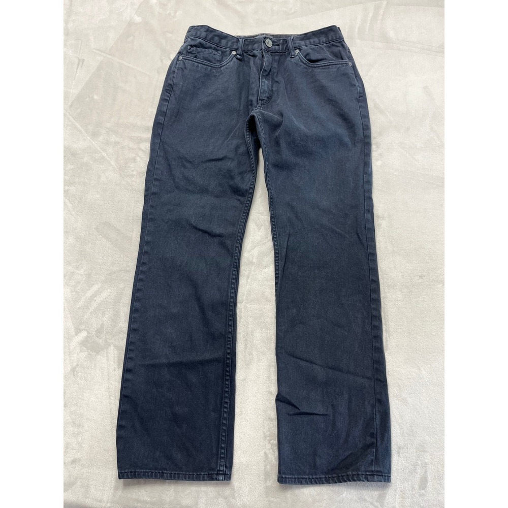 Altamont Jean Men 32x30 Faded Navy wash Wilshire Fit Straight Leg Streetwear